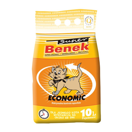 Super Benek Economic grumstantis kačių kraikas 10 l
