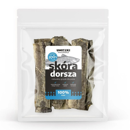UNISZKI Menkės oda - skanėstas šunims - 100g