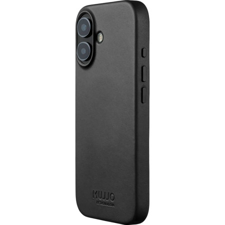 Etui skórzane do iPhone 17 black Mujjo