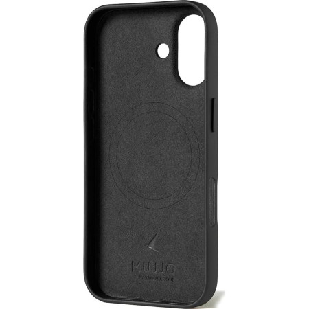 Etui skórzane do iPhone 17 black Mujjo