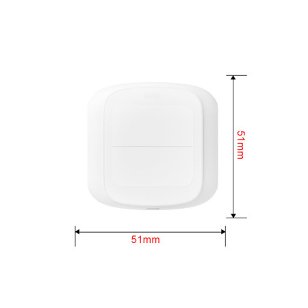 Išmanusis scenarijų jungiklis – mygtukas Feelspot FS-WSW01W Wi-Fi, Tuya