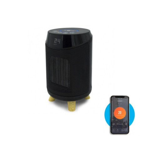 Šildytuvas Air&amp;Me Lison WiFi, juodas