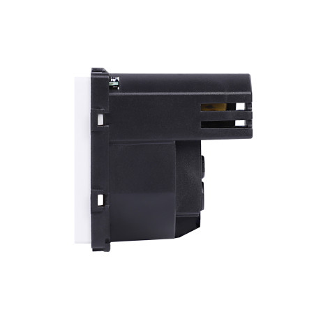 Kištukinis lizdas Feelspot su USB+C jungtimis, baltas