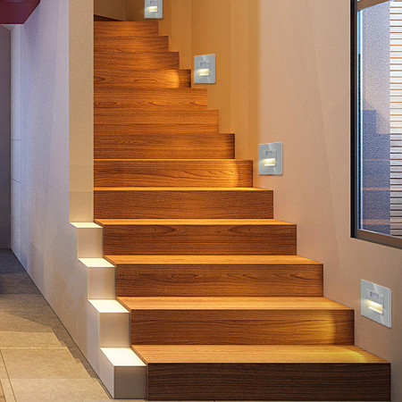 Grindų apšvietimo modulis Feelspot, pilkas