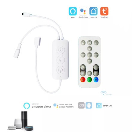 Išmanioji LED juosta su valdikliu Feelspot FS-ICC02W 5m Wi-fi, Tuya