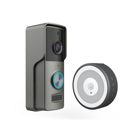 Durų skambutis su kamera Feelspot FS-DB05W, WiFi, Tuya