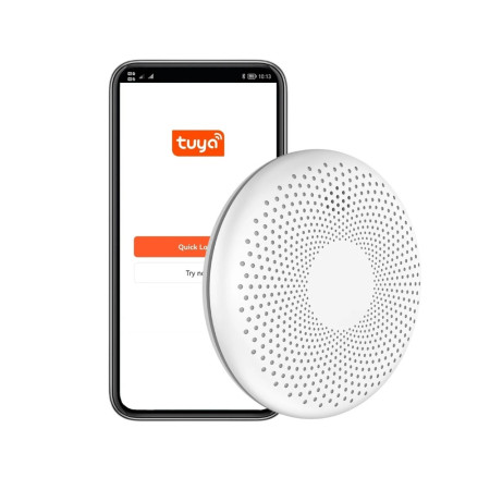Dūmų ir CO jutiklis Feelspot CS11W WiFi, Tuya