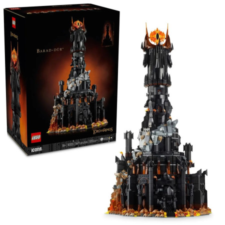LEGO Icons 10333 Žiedų valdovas: Barad-dûr