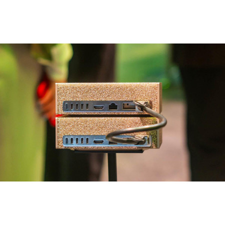 PNY QSFP į QSFP 112G kabelis 0.5M