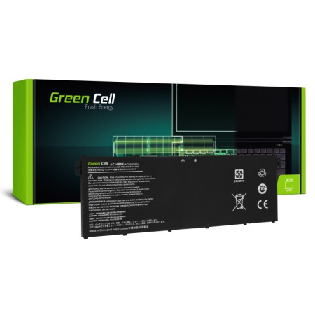 Green Cell AC14B3K AC14B8K įkroviklis Acer Aspire 5 A515 A517 R15 R5-571T Spin 3 SP315-51 SP513-51 Swift 3 SF314-52