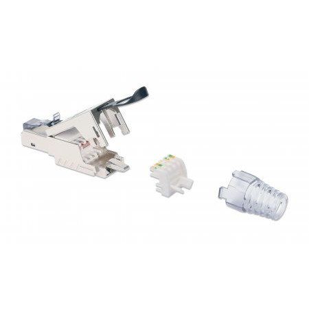 Intellinet RJ45 Cat6a 10G Modularus Wtykas be įrankių, STP