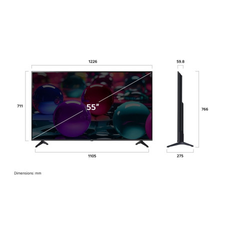 LG 55 colių 4K Ultra HD Smart televizorius