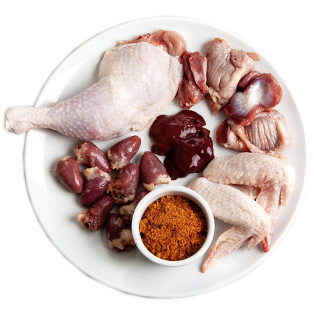 3COTY 35. Vištiena ir kriliai (kačiukams) - šlapias kačių maistas - 180g