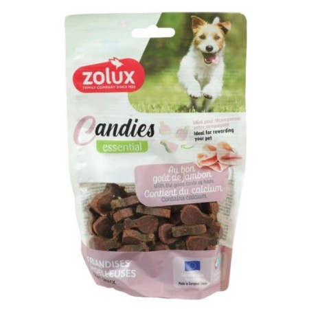 ZOLUX CANDIES mini udka su šonine 150 g šunų skanėstas