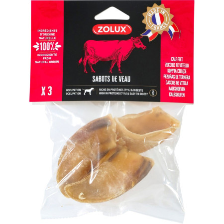 ZOLUX veršelių kanopos - šunų kramtymo žaislas - 90g