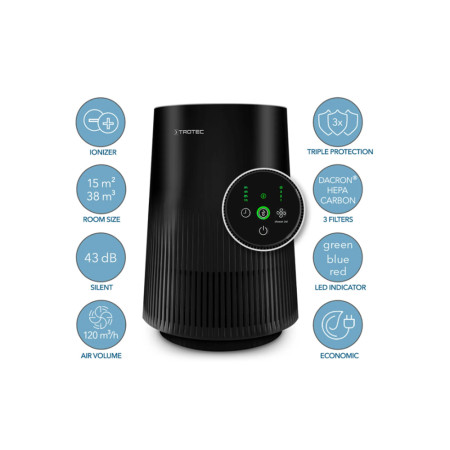 Oro valytuvas Trotec AirgoClean 11 E su HEPA filtru