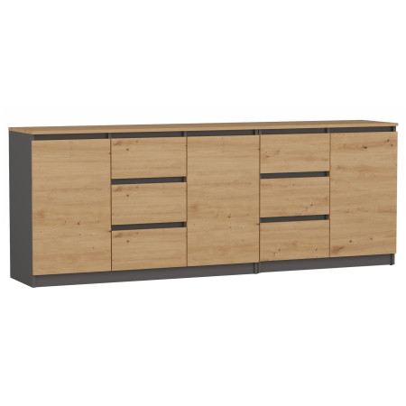 Topeshop COSTA ANT/ART BA KPL komoda