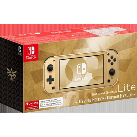 Nintendo Switch Lite Hyrule Edition nešiojamoji žaidimų konsolė 14 cm (5.5") 32 GB Lietimui jautrus ekranas Wi-Fi Auksas