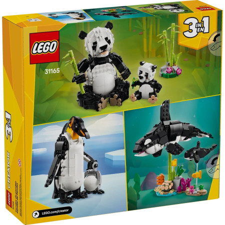 LEGO Creator 31165 Laukiniai gyvūnai: pandų šeima