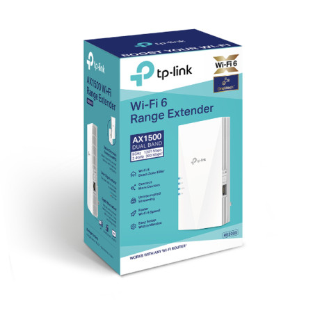TP-LINK WRL RANGE EXTENDER 1500 Mbps RE500X