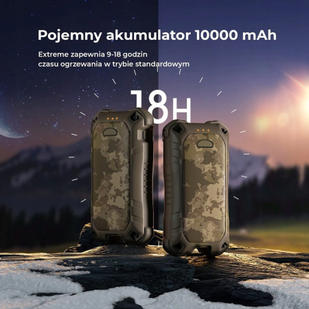 Ocoopa UT4 Extreme, 10000 mAh, juodas