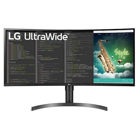LG 35 colių UWQHD monitorius su 100Hz atnaujinimo dažniu