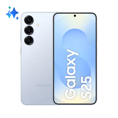 Samsung Galaxy S25 6.2" Dviguba SIM Mėlyna, 12 GB RAM, 256 GB