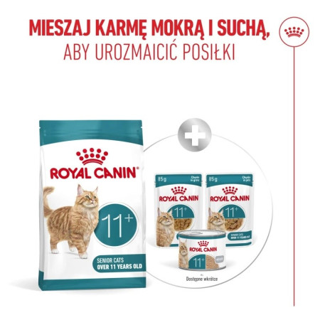 ROYAL CANIN 11+ amžiaus katėms - sausas kačių maistas - 2kg