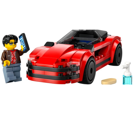 LEGO City 60448 Raudonas sportinis automobilis