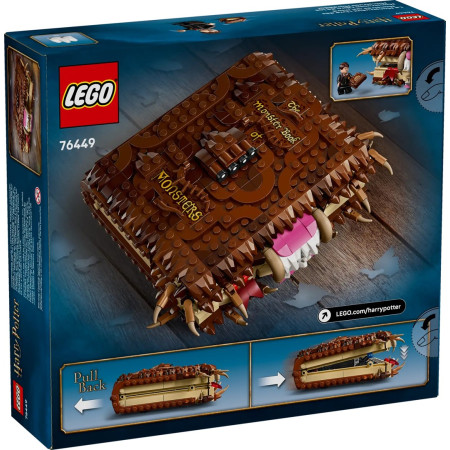 LEGO Harry Potter 76449 Monstrų knyga su dantimis