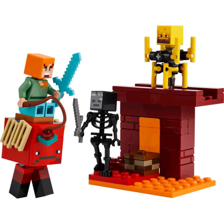 LEGO Minecraft 21266 Kova ant Nether tilto