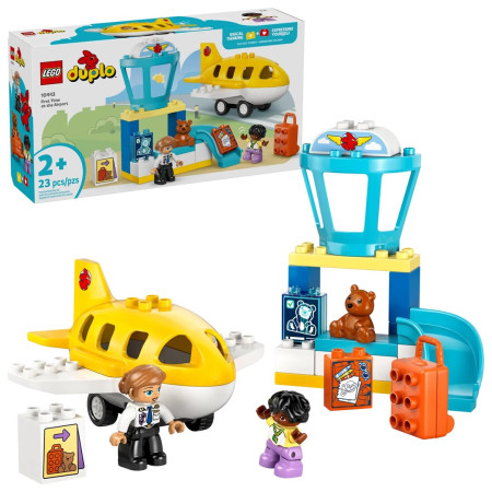 LEGO Duplo Town 10443 Pirmas Skrydis Oro Uoste