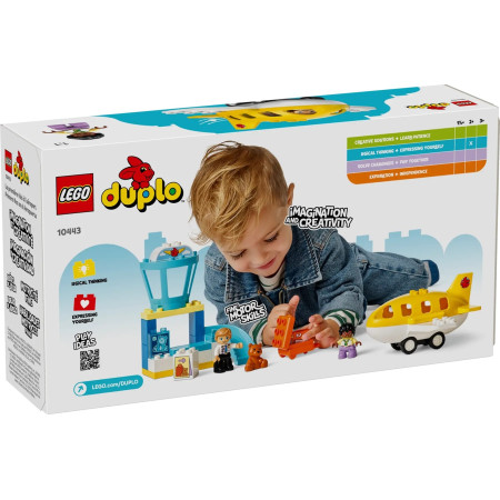 LEGO Duplo Town 10443 Pirmas Skrydis Oro Uoste
