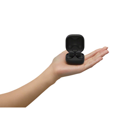 Sony LinkBuds Fit WFLS910NB Ausinės su mikrofonu Juoda