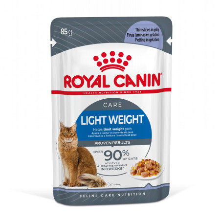 ROYAL CANIN FCN Light Weight Care - šlapia katės maistas su želė - 12x85g