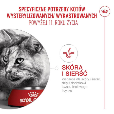 ROYAL CANIN Ageing 11+ Sterilised - sausas kačių maistas - 400g