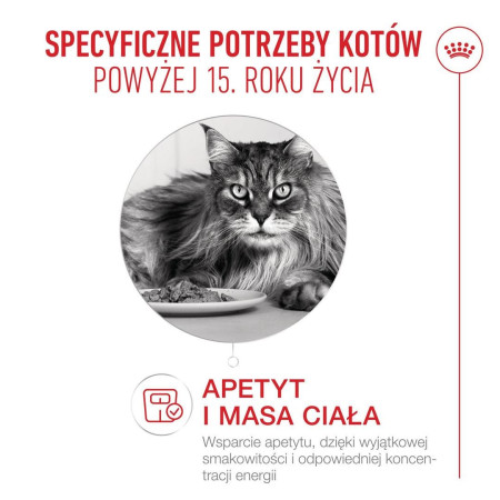 ROYAL CANIN 15+ amžiaus katėms - sausas kačių maistas - 4kg