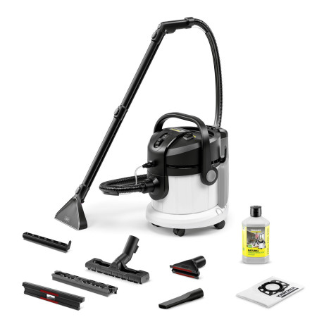 Vacuum Cleaner|KARCHER|Input power 1000 W|Dust capacity 4 L|Drum vacuum|Cleaning type Dry&wet|Dust container Bagless|Colour Blac