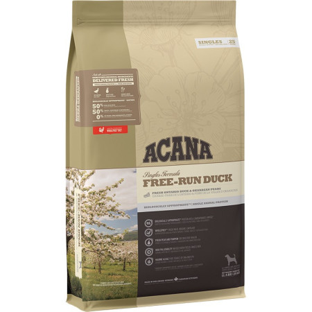 ACANA SINGLES Laisvai Auginta Antiena - 11,4kg