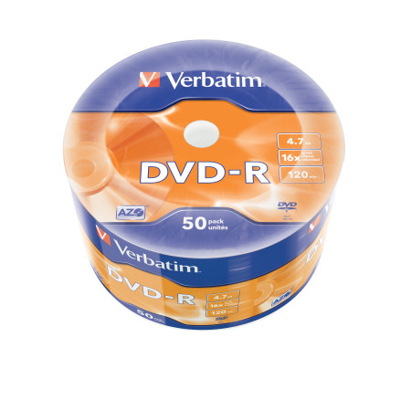 Verbatim DVD-R 4.7GB 50 vnt