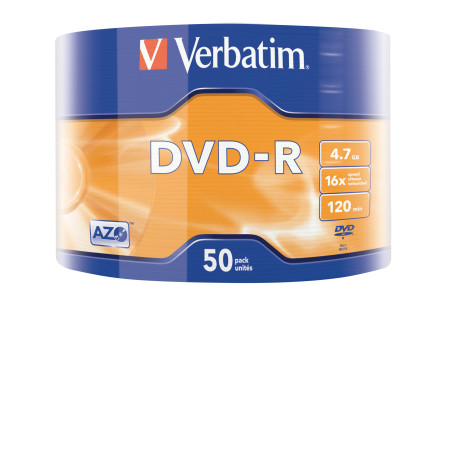 Verbatim DVD-R 4.7GB 50 vnt