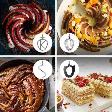 Kenwood Titanium Chef Baker XL virtuvinis kombainas 1200 W 7 L nerūdijančio plieno