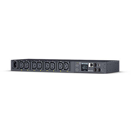 CyberPower PDU41004 maitinimo paskirstymo įrenginys 8 AC išvestys 1U Juoda