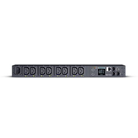 CyberPower PDU41004 maitinimo paskirstymo įrenginys 8 AC išvestys 1U Juoda