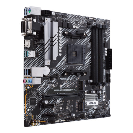ASUS Prime B550M-A/CSM AMD B550 AM4 lizdas micro ATX