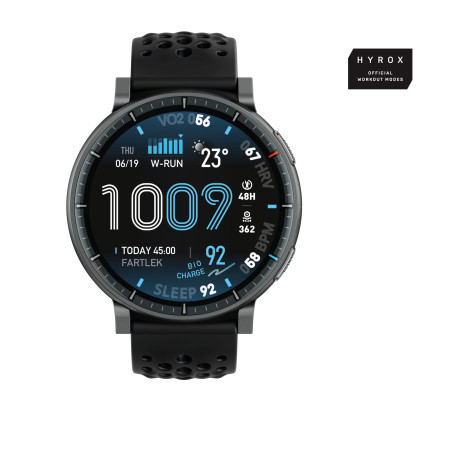 Amazfit Active Max NFC išmanusis laikrodis juodas