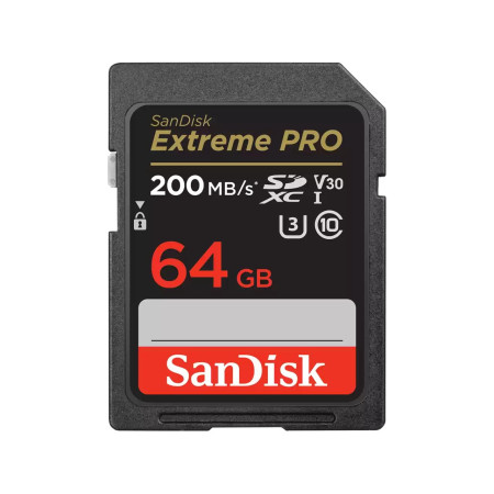 SanDisk 64GB SDXC Atminties Kortelė