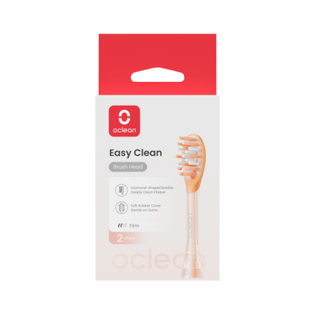 Oclean Brush Head Ease 2 vnt. P1K2 oranžinė