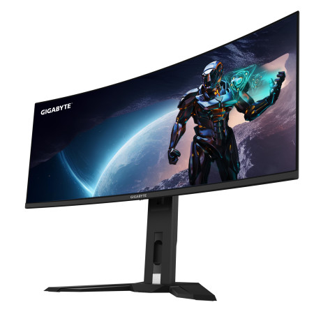 GIGABYTE MO34WQC2 kompiuterio monitorius 86,4 cm (34") 3440 x 1440 pikseliai Wide Quad HD OLED Juoda