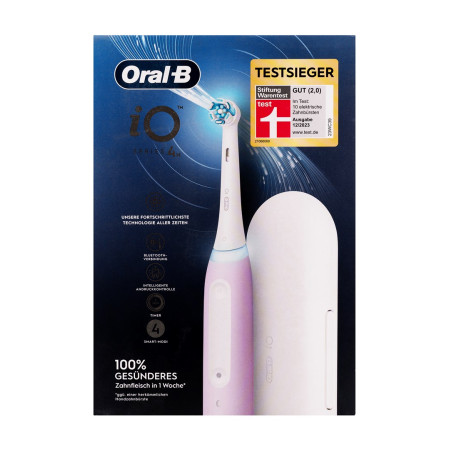Braun Oral-b iO4 lavender electric toothbrush